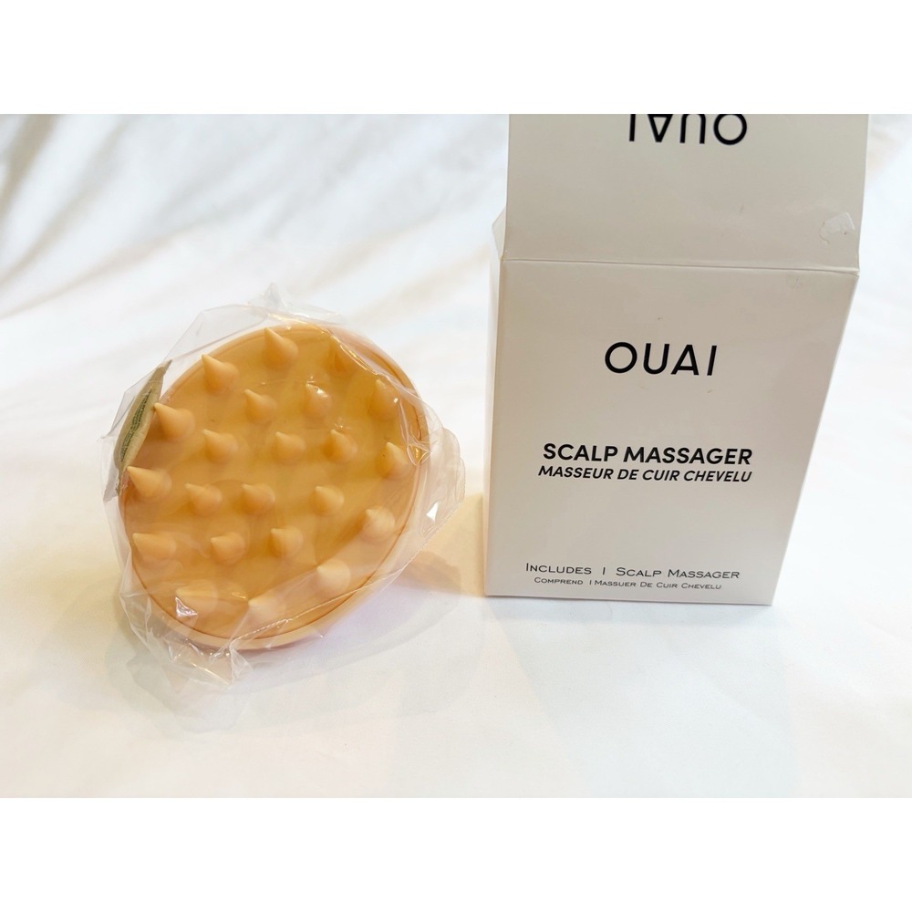 OUAI Scalp Massager for Peach Hair Beauty Brush Tool New